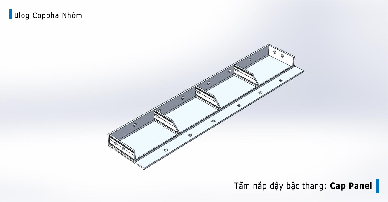 #3 Cấu kiện cơ bản trong hệ cốp pha nhôm cầu thang 8 cap-panel