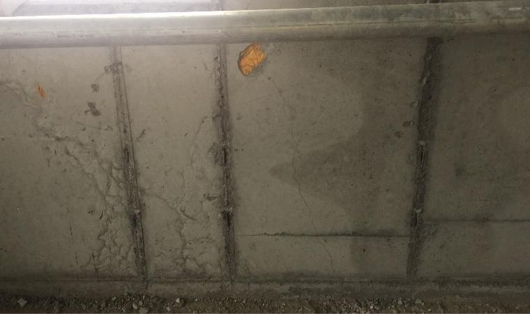 nứt tường biên bê tông