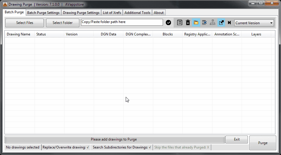 Đau đầu vì dung lượng bản vẽ AutoCAD 2 DWG-PURGE-PLUGIN